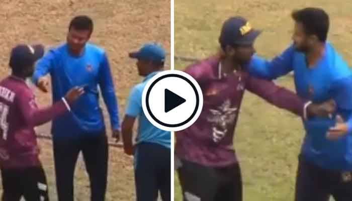 بنگلہ دیشی کھلاڑی شکیب الحسن کی فین کے ساتھ بدتمیزی، ویڈیو وائرل
