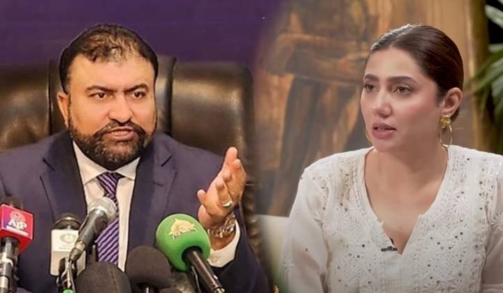  سرفراز بگٹی نے اداکارہ ماہرہ خان سے معافی مانگ لی، ویڈیودیکھیں