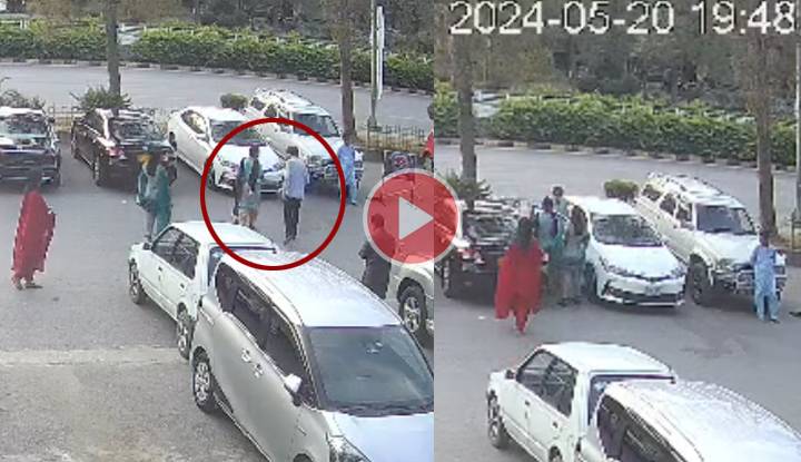 روف حسن پر قاتلانہ حملہ سے پہلے کی ویڈیو منظر عام پر آگئی