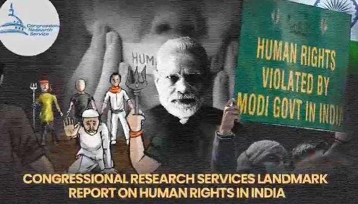 بھارت میں انسانی حقوق کے حوالے سے کانگریشنل ریسرچ سروسز کی چشم کشا رپورٹ