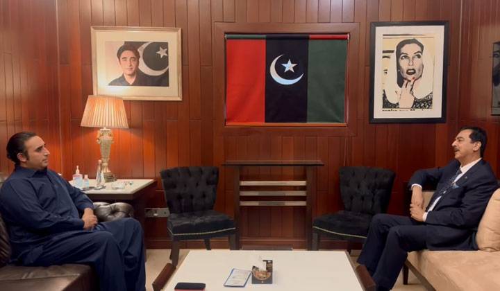 پاکستان پیپلزپارٹی کے چیئرمین بلاول بھٹو زرداری کی قائمقام صدر مملکت سے ملاقات