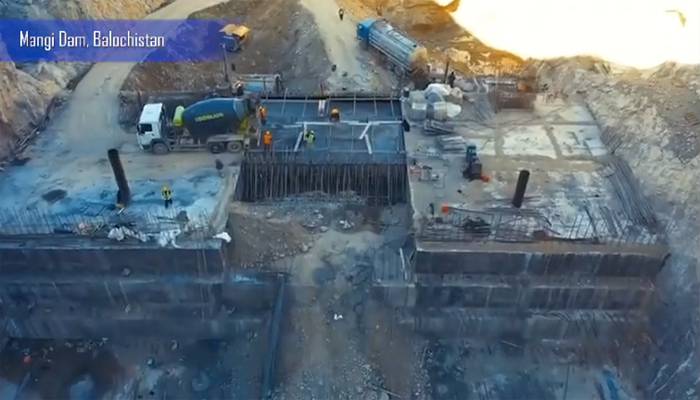 کوئٹہ میں منگی ڈیم کی تعمیر پر کام تیزی سے  جاری