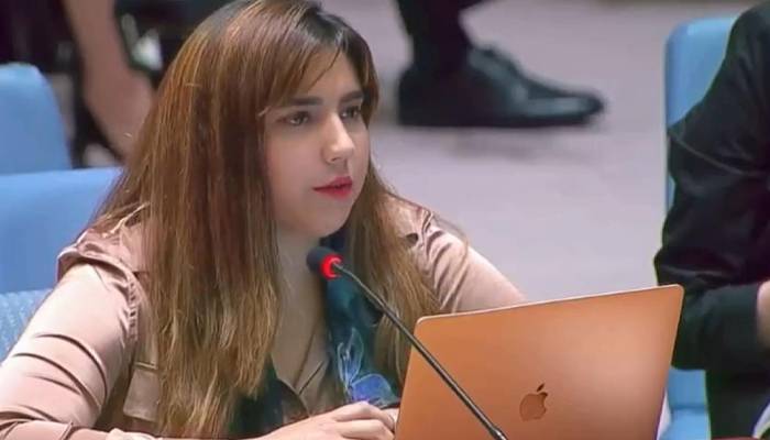 rabia ejaz addressed in UN 
