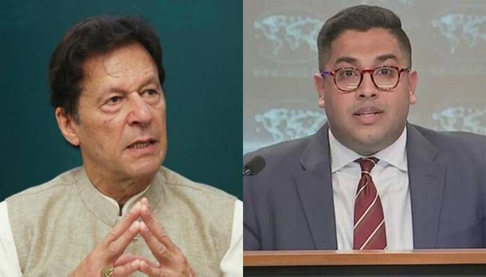 امریکانےعمران خان پر مقدمات کو پاکستان کا اندرونی معاملہ قرار دیدیا