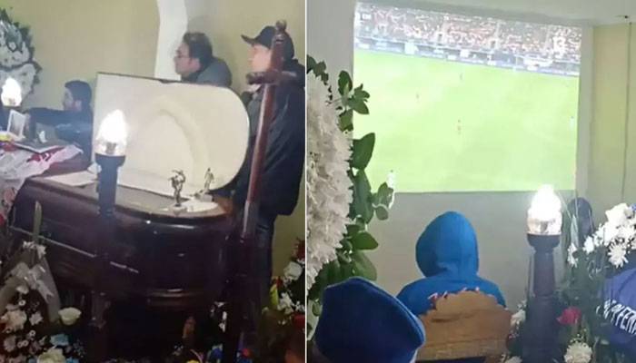 چلی میں خاندان نے فٹبال میچ دیکھنے کیلئے عزیز کی آخری رسومات روک دیں
