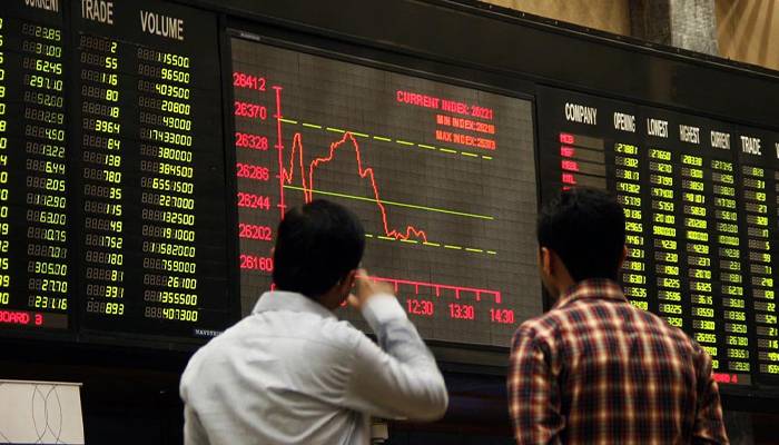 pak stock market record high