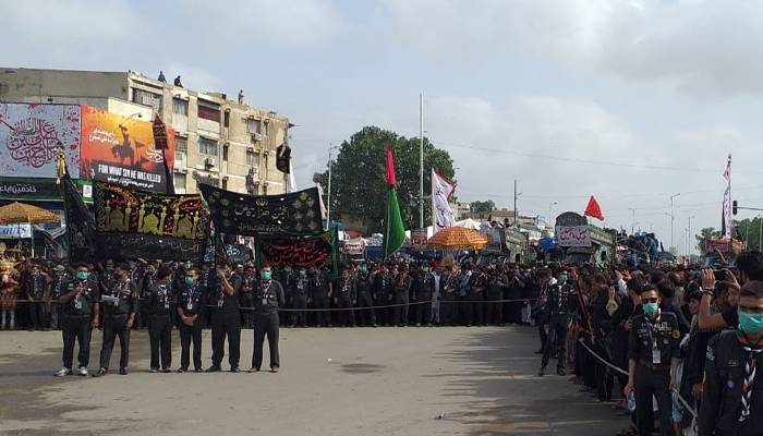 procession 8th muharram in karachi