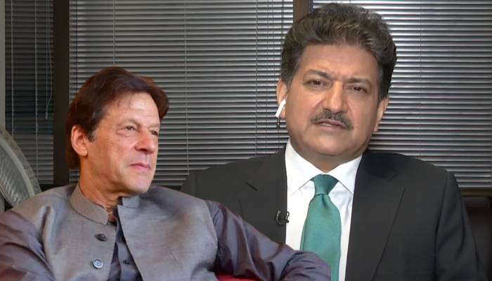 صحافی حامد میر نےعمران خان کے حکومت میں آنے کی خبر دیدی