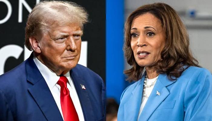 kamala harris and donald trump