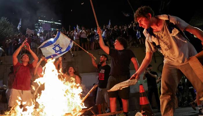 jews protest against yahoo govt