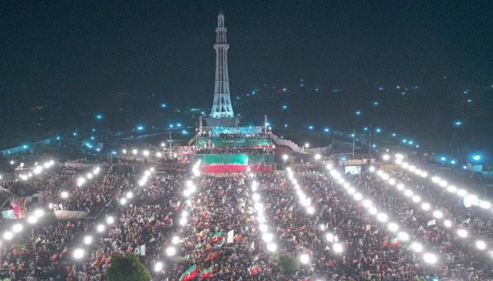 مینار پاکستان جلسہ، 2 دن قبل لاہور  کے داخلی راستے کنٹینر لگا کر بند، اپوزیشن لیڈر پنجاب