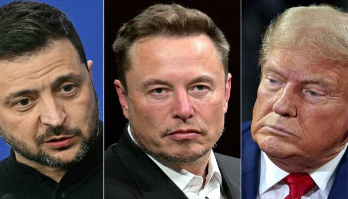 trump zelenski musk telephone conversation