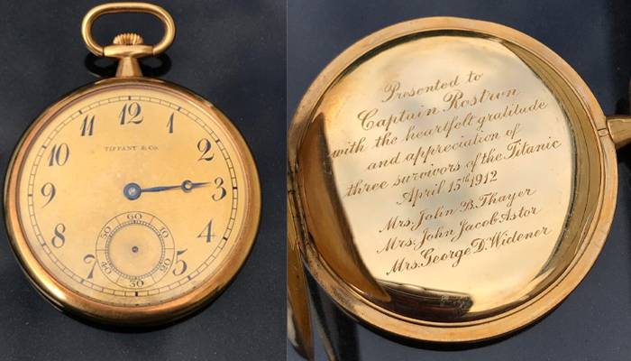 titanic saver pocket watch auctioned