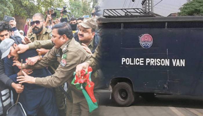 24نومبراحتجاج،پی ٹی آئی کےسینکڑوں رہنمااورکارکنان گرفتار