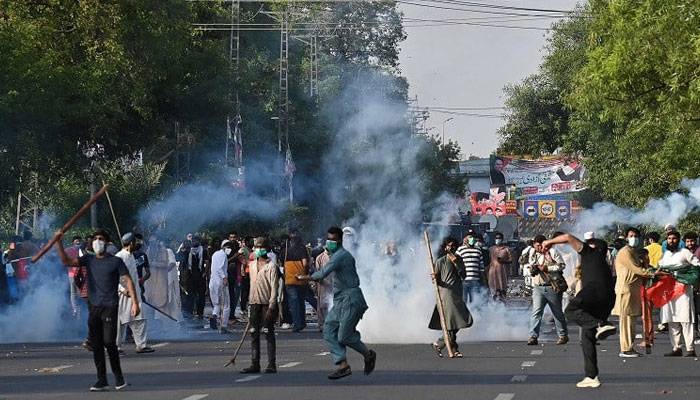 احتجاج کے دوران گرفتار 300 سے زیادہ ملزمان کو عدالت میں پیش کر دیا گیا