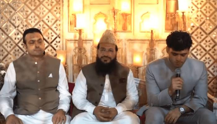 نواز شریف کے پوتے زید حسین کی تلاوت کلامِ پاک کی ویڈیو سوشل میڈیاپروائرل
