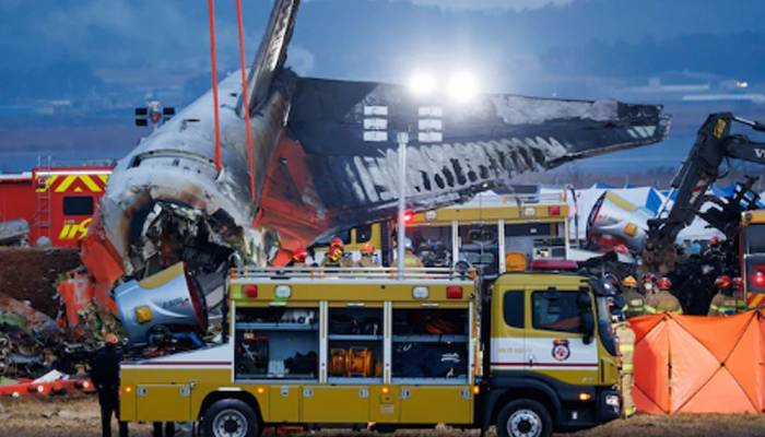reason of crash south korean flight