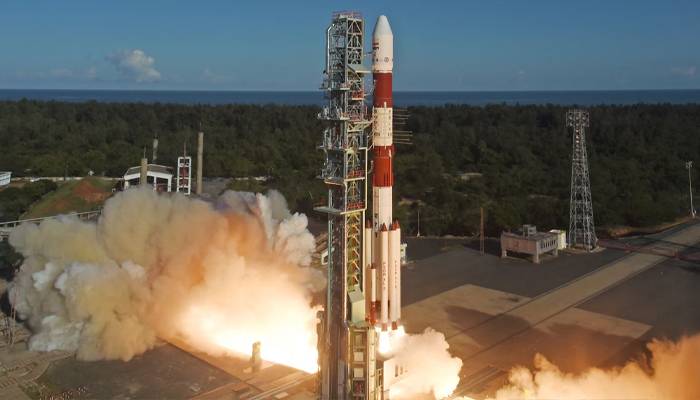 isro launched space docking tech experiment rocket