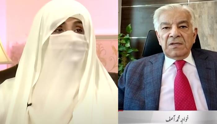 بشریٰ بی بی خود تحریک انصاف کی لیڈر بننا چاہتی ہیں:خواجہ آصف