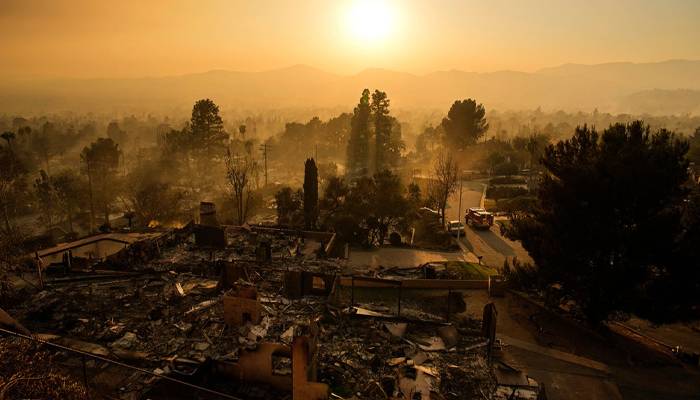 la fire destroyed all