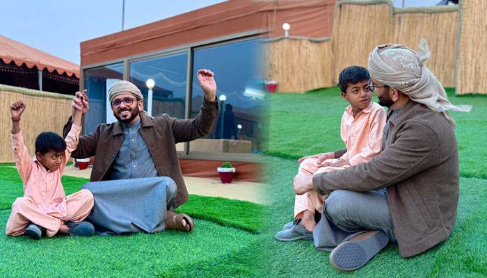 اماراتی  قونصل جنرل بخیت عتیق الرومیتی نے ننھے فین کی خواہش پوری  کرکے دل جیت لیے