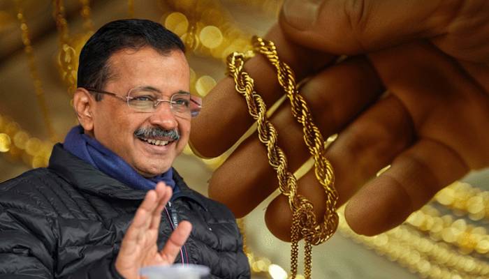  ‘BJP distributing gold chains for votes’ kejriwal