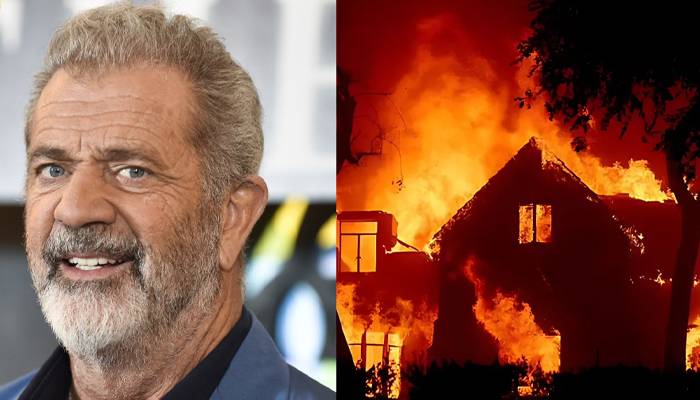 mel gibson about la fire