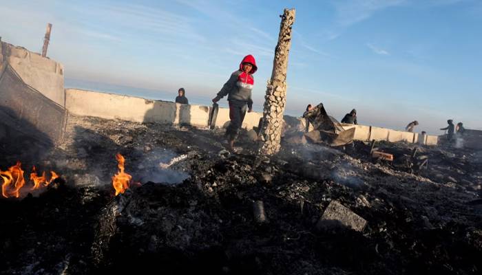 ISRAEL AIR RAIDED GHAZA 32 PALESTINIANS KILLED