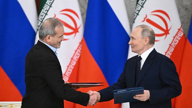 Fighting sanctions and squaring up to adversaries: Russia and Iran’s historic agreement