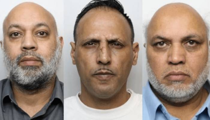 گرومنگ گینگ کیس:3پاکستانی نژادبرطانوی شہریوں کو قید کی سزا