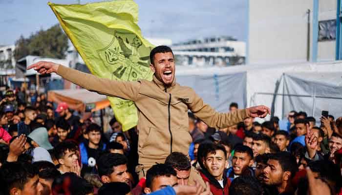 تصاویر: جنگ بندی کے بعدفلسطینیوں کے چہرے خوشی سے کھل اٹھے