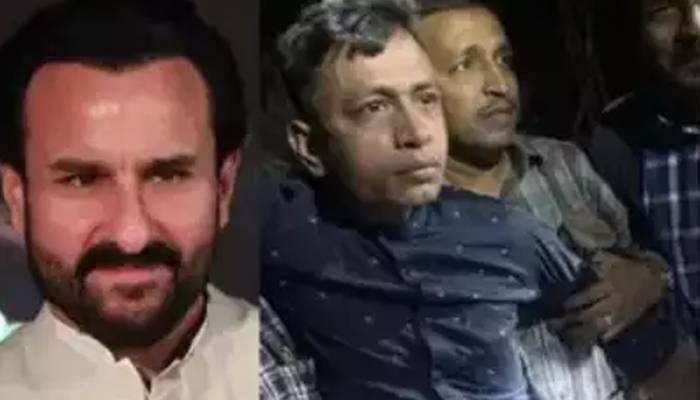 سیف علی خان پر حملہ کرنے والے ملزم کا5روزہ جسمانی ریمانڈ منظور