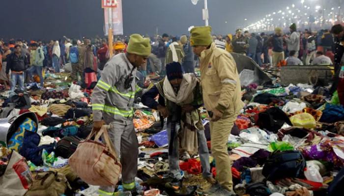 مہاکمبھ میلے میں بھگدڑ،40افراد ہلاک،اضافے کا خدشہ