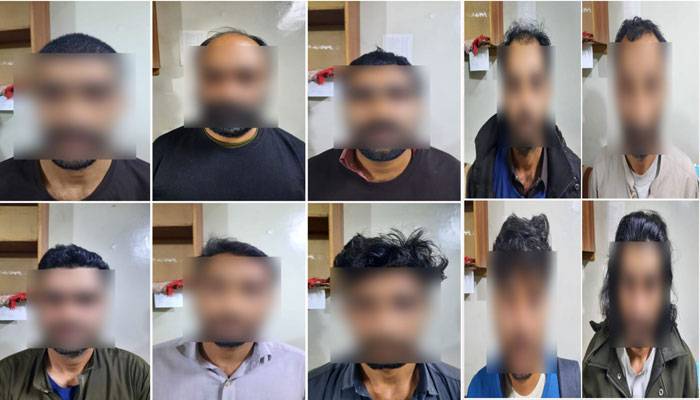 عمرے کی آڑ میں گداگری میں ملوث 10 ملزمان گرفتار