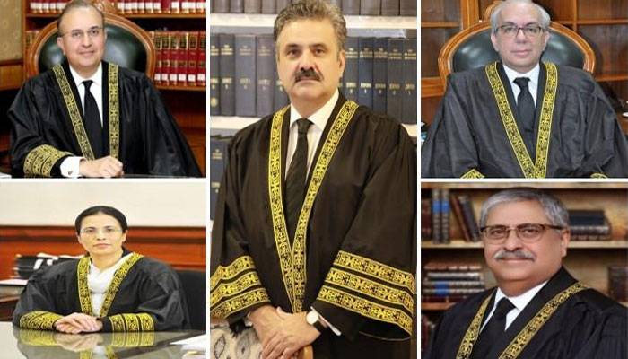 نئے ججز کی  تعیناتی  موخر کی جائے ، جسٹس منصور سمیت 4 ججز کا چیف جسٹس کو خط