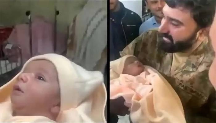 زندہ درگور کی گئی بچی کو پاک فوج کےمیجر نےگود لےکرمثال قائم کردی