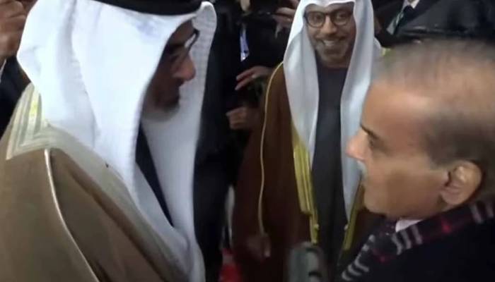 ابوظہبی کے ولی عہدپاکستان پہنچ گئے، صدر اور وزیراعظم نے استقبال کیا