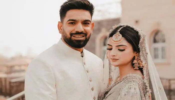 حارث رؤف کے ہاں بیٹے کی پیدائش، شاہین آفریدی کی مبارکباد