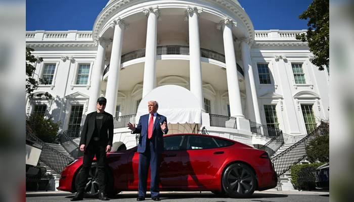 trump baught a new tesla