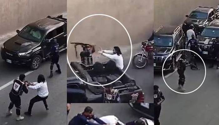 گارڈکاشہری پرتشدد،سکیورٹی لینے والاVIPکون؟پبلک نیوزنےرازفاش کردیا