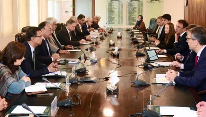 IMFوفدکی وزیرخزانہ کومعاشی تعاون فراہم کرنے کی یقین دہانی