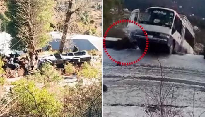 حویلی کہوٹہ آزاد کشمیر:مسافر کوچ کھائی میں گرنےسے 5 افراد جاں بحق، 3 زخمی