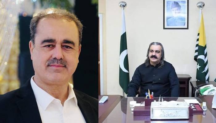 علی امین گنڈاپور کی تصویر لگانے پر سیکرٹری اطلاعات کو عہدے سے ہٹا دیا گیا
