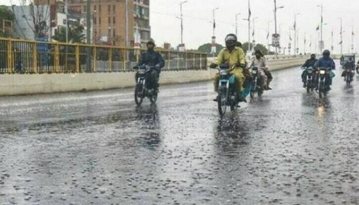 ملک کے چند علاقوں میں گرج چمک کے ساتھ بارش کی پیشگوئی