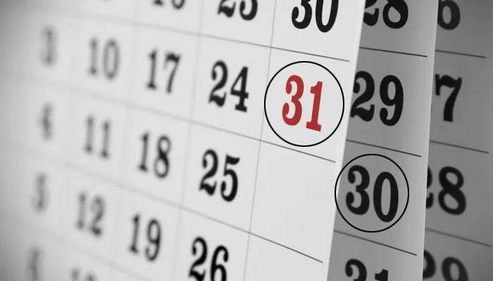 سال میں کچھ مہینے 30 اور کچھ 31 دنوں کے کیوں ہوتے ہیں؟ 