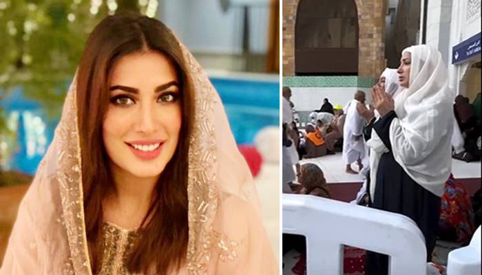مہوش حیات نےرمضان المبارک میں عمرے کی سعادت حاصل کرلی
