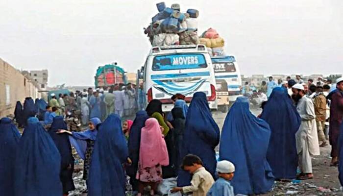 غیر قانونی رہائش پذیر افغان مہاجرین کی واپسی کا عمل جاری