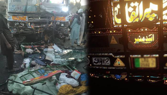 فیصل آباد: مسافر بس اور رکشہ میں تصادم، ایک ہی خاندان کے 12افراد جاں بحق