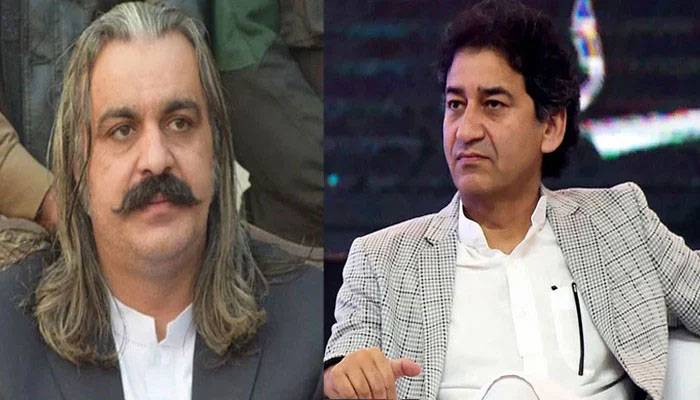 مائنز اینڈ منرلز ترمیمی بل، علی امین ، عاطف خان کی پارٹی واٹس ایپ گروپ میں بحث 