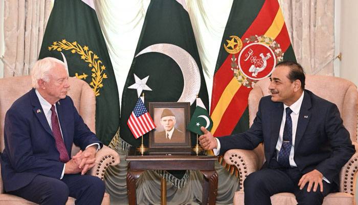 آرمی چیف سے امریکی کانگریس کے وفد کی ملاقات،باہمی دلچسپی کے امور پر تبادلہ خیال